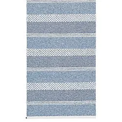 Tapis en plastique et fils - Horredsmattan Sia mix (bleu)