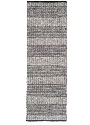 Tapis en plastique et fils - Horredsmattan Penny mix (noir)
