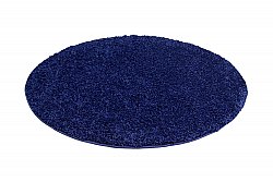 Tapis rond - Trim (bleu)