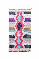 Tapis Marocain Berbère Boucherouite 115 x 220 cm