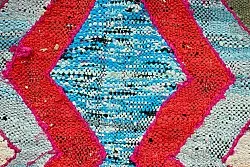 Tapis Marocain Berbère Boucherouite 115 x 220 cm