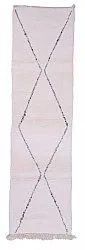 Tapis Kilim Marocain Berbère Beni Ouarain 350 x 90 cm