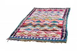 Tapis Marocain Berbère Boucherouite 195 x 135 cm