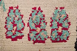 Tapis berbère marocain Boucherouite 270 x 130 cm