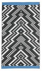 Tapis en plastique - Le tapis de Horred Black & White Gorm