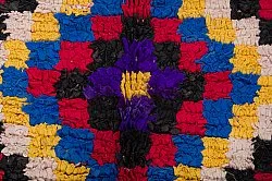 Tapis berbère marocain Boucherouite 310 x 145 cm