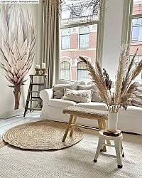 Tapis ronds - La tresse (jute)