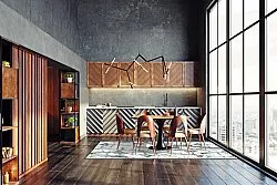 Tapis Wilton - Hakari (gris)