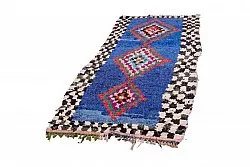 Tapis Marocain Berbère Boucherouite 285 x 90 cm