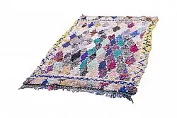 Tapis Marocain Berbère Boucherouite 225 x 135 cm
