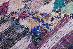 Tapis Marocain Berbère Boucherouite 225 x 135 cm