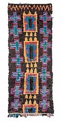 Tapis Marocain Berbère Boucherouite 310 x 115 cm