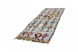 Tapis Marocain Berbère Boucherouite 290 x 95 cm