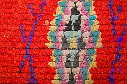 Tapis berbère marocain Boucherouite 440 x 135 cm