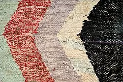 Tapis berbère marocain Boucherouite 130 x 260 cm