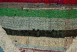 Tapis berbère marocain Boucherouite 145 x 295 cm