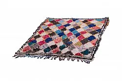 Tapis Marocain Berbère Boucherouite 185 x 150 cm