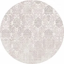 Tapis rond - Abyar (rose)