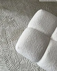 Tapis à poils longs - Amora (blanc cassé)