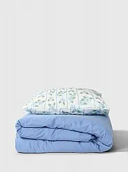 Ensemble de housse de couette - Anna-Lisa (bleu)
