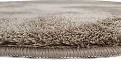 Tapis ronds - Aranga Super Soft Fur (marron)