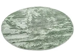 Tapis ronds - Aranga Super Soft Fur (vert)