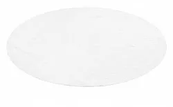 Tapis ronds - Aranga Super Soft Fur (blanc)
