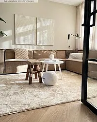 Tapis moelleux - Aranga Super Soft Fur (beige)