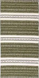 Tapis en plastique et fil - Horredsmattan Asta Mix (vert olive)