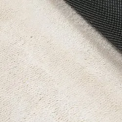 Tapis Shaggy Ondulé Asymétrique - Aranga Super Soft Fur (beige)