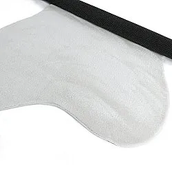 Tapis Shaggy Ondulé Asymétrique - Aranga Super Soft Fur (blanc)