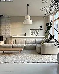 Tapis en laine - Avafors Wool Bubble (beige)