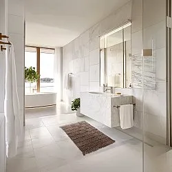 Tapis de salle de bain - Duna (marron)
