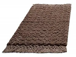 Tapis de salle de bain - Elvie (marron)