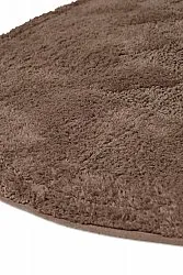 Tapis de salle de bain ovale - Gertie (marron)