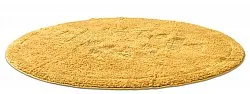 Tapis de salle de bain rond - Gertie (jaune)