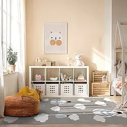 Tapis enfant - Balloons (bleu)