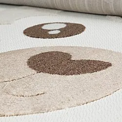 Tapis Enfant - Kind Llama (crème/marron)