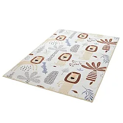 Tapis pour enfants - Lion Friends (beige)
