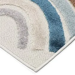 Tapis Enfant - Rainbow Potpourri (crème/multicolore)
