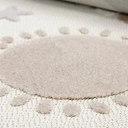 Tapis Enfant - Rainbow Potpourri (crème/multicolore)
