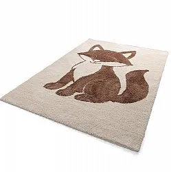 Tapis Enfant - Soft Fox (crème/marron)