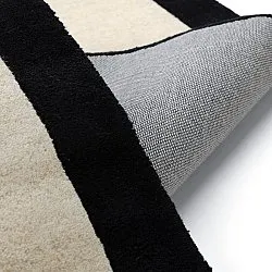 Tapis Enfant - Zebra Hand Tufted Wool Premium (beige/noir)