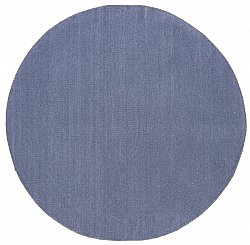 Tapis rond - Bibury (bleu)