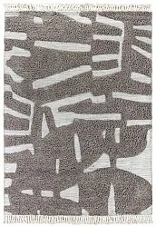 Tapis en coton - Split (gris)
