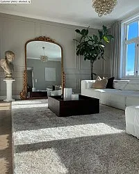 Tapis à poils longs - Cosy (beige)
