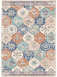Tapis Wilton - Bohemia (rose/bleu)