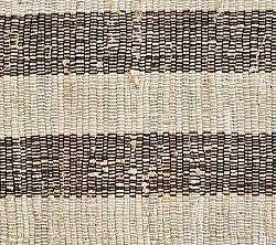 Tapis en coton - Hedda (noir)
