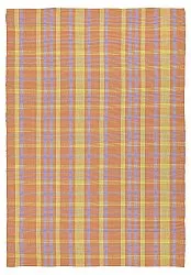 Tapis Coton - Husvik (corail/multicolore)
