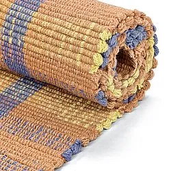 Tapis Coton - Husvik (corail/multicolore)